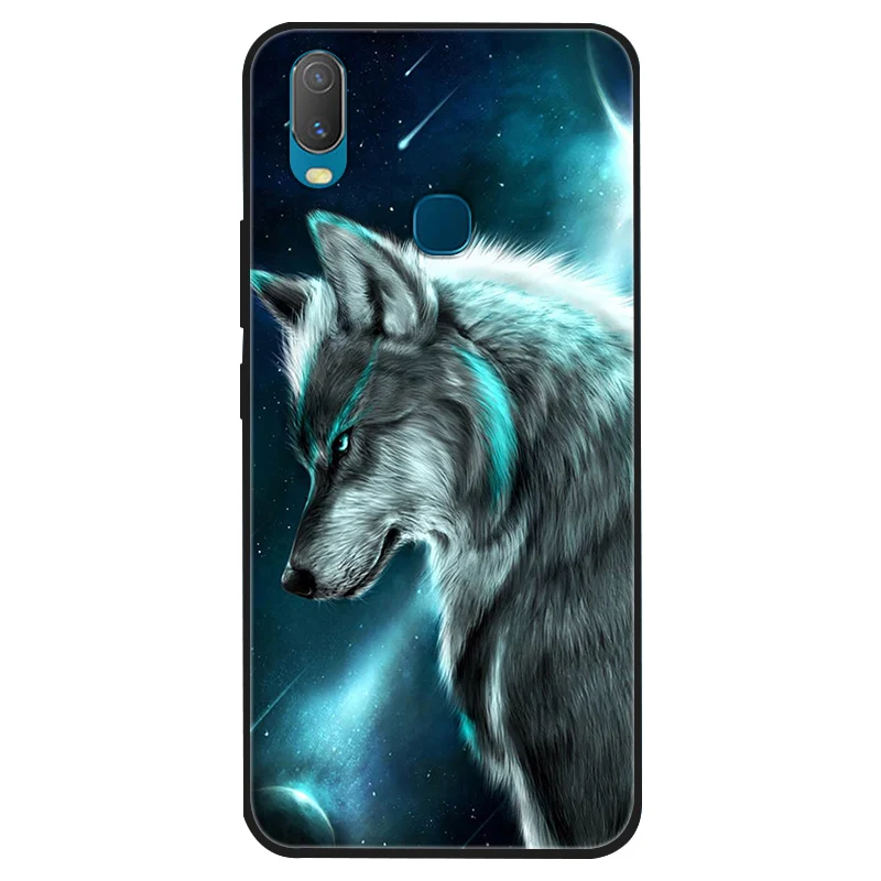 Case For Vivo Y11 2019 Case Black Soft Silicon Phone Cover Back Coque For Vivo 1906 Y11 2019 VIVOY11 Y 11 Case TPU Fundas Capa