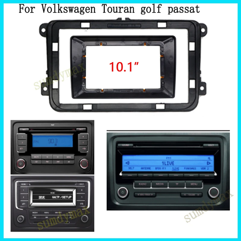 

CAR DVD Frame Radio Panel Frame For VW Volkswagen Skoda Seat Universal Auto Stereo Head Unit Dash Panel Mounting Fascia
