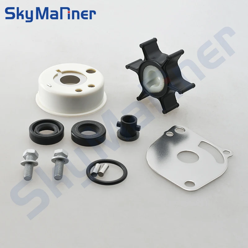 

6A1-W0078 Ремкомплект крыльчатки водяного насоса для подвесного двигателя Yamaha 2T 2HP 6A1-W0078-02 6A1-W0078-00 Морской двигатель послепродажного обслуживания