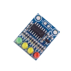 4-segment Power Indicator Module 4 Digit LED Red Yellow Green Light 12V Battery Power Detection Display Board For Arduino