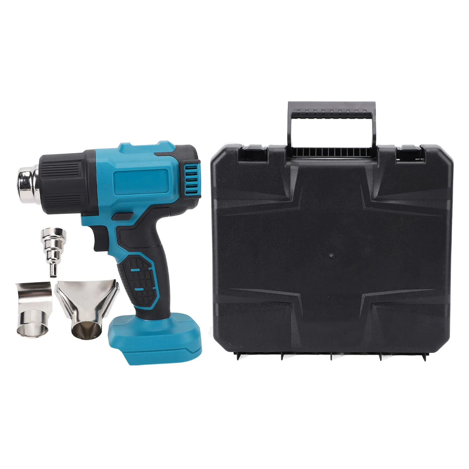 

Ремесленный нагревательный инструмент Эффективный быстрый нагрев Инструмент горячего воздуха Защита от перегрузки ЖК-экран с питанием от батареи и 3 насадками для удаления краски