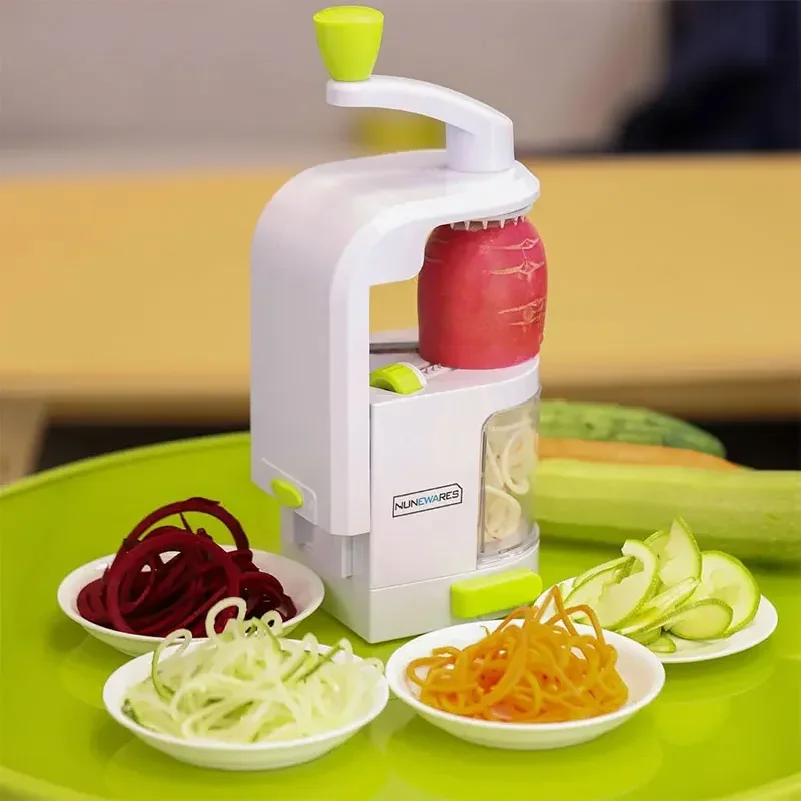 Vegetable Spiralizer 4-IN-1 Ro - Spiralizer Vegetable Noodle 评论和价格