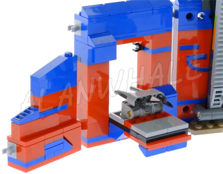 516 Stück Super Fighter Thor vs. Giant Arena Clash Duel Grandmaster Schiebetor 10749, Bausteine, Spielzeug, kompatibel mit Modell