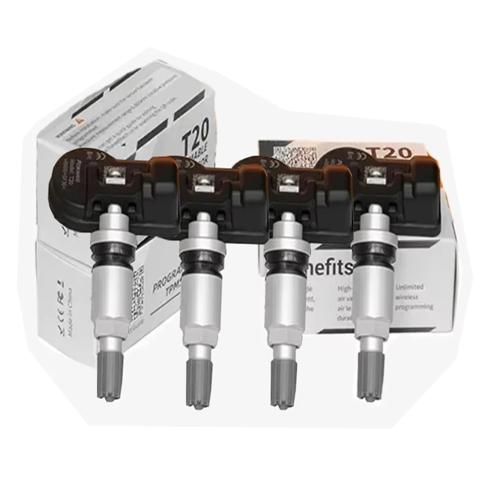 

4pcs Foxwell T20 MX-Sensor TPMS 2 in 1 433MHz 315MHZ OE Universal Activate Programming Tire Pressure Test Repair Tools