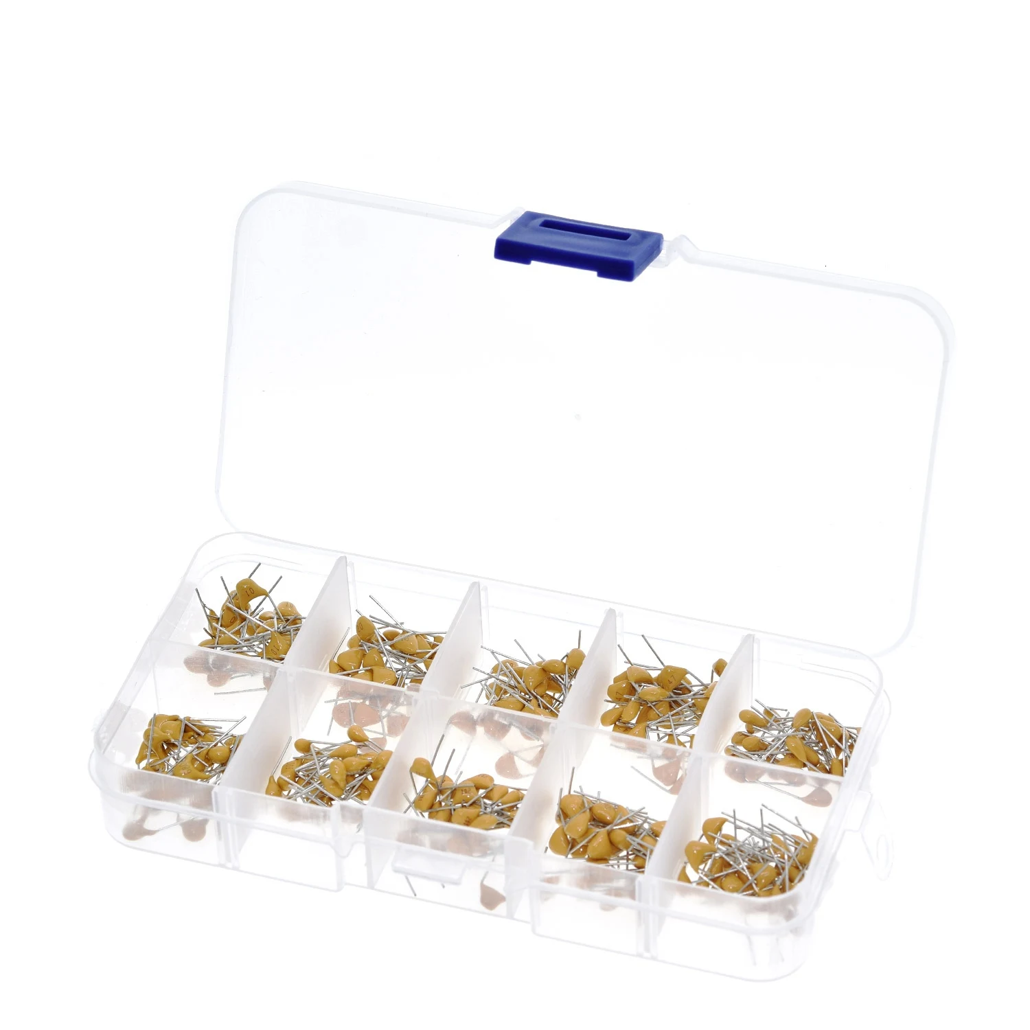300Pcs 10Value Ceramic Capacitor Assortment Kit 50V 10Pf 20Pf 30Pf 47Pf 56Pf 68Pf