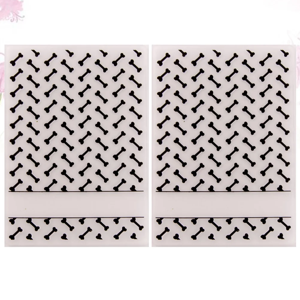 

2 Pcs DIY Stencils Cutting Dies Embossed High-quality Embossing Template Cuts for Making