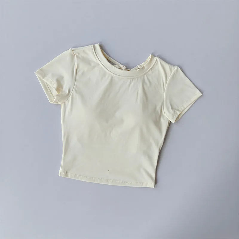 Großhandel Damen Gepolstertes Langarm-Yoga-Shirt mit Schönem Rücken, Gym-Bluse, Pilates, Fitness, Laufen, Workout, Sport-Top – Detail 3