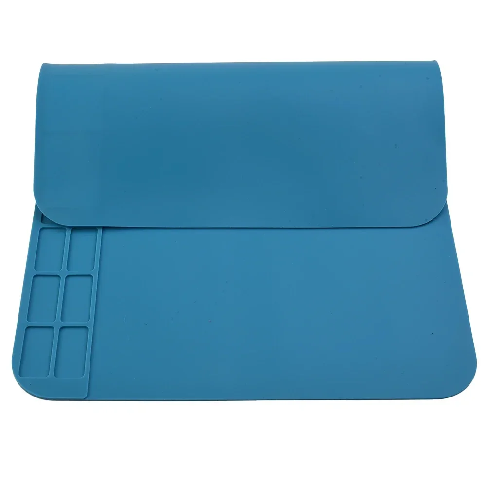 Imagem -04 - Almofada de Silicone Antiestática para Isolamento Térmico Esteira de Reparo de Solda Telefone pc Work Desk 30x20cm Ferramentas de Soldagem 12 mm