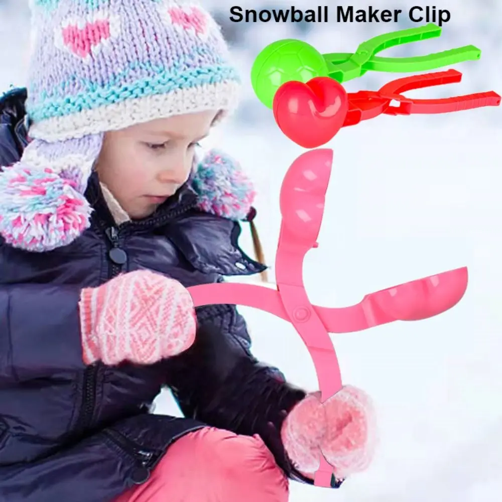 Fabricant de boules de neige en plein air de haute qualité, Clip multi-styles en plastique, moule de boule de neige, jouets de sport de combat pour enfants et adultes