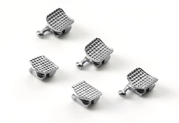 AZDENT Dental Kieferorthopädische Klammern Selbstligierende Zahnspangen Metall Monoblock MIM Roth/MBT 0,022 Haken 3-4-5 Zahnheilkundematerialien – Detail 8