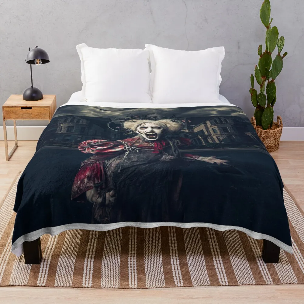 

Red Widow Throw Blanket Luxury Brand Quilt Loose Furrys Blankets