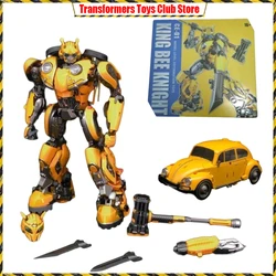 In Stock Transfation Toy Beetle Bumblebee CE01 Enlarged Alloy Version Bingfeng Handheld Hammer Action Figure Model Gift