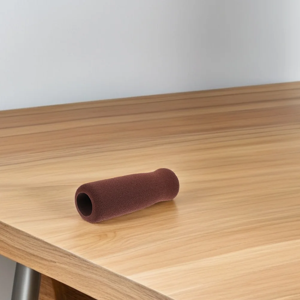 

5Pcs Walking Stick Anti-Skid Foam Handle Grips Replacement Brown Comfortable Soft Cushion for Seniors Elderly Disabled Crutches