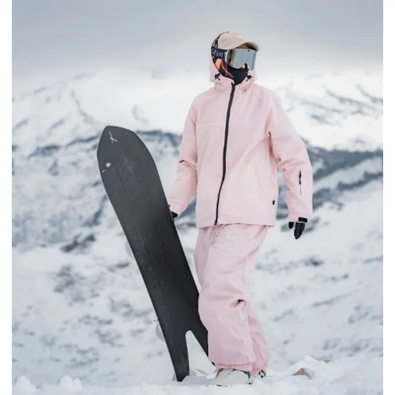

3L snowboard ski suit men women thickened warm waterproof and breathable ski pants for men snow clothes women snow suit