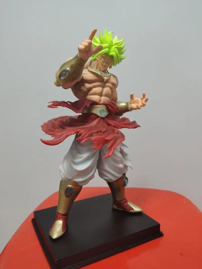 드래곤볼 30cm 슈퍼 사이어인 브로리 레조넌스 시리즈 애니메이션 피규어 모델 스태츄 소년 컬렉션 데스크탑 장식 장난감
