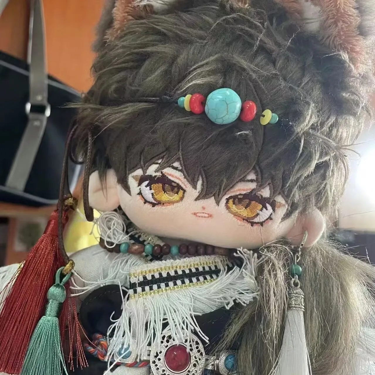 تومب سكران ملاحظات: 'Wu Xie' الرمال رسم القطن دمية 20 سنتيمتر حقيقية دمية الذكور الرمال البحر عيد ميلاد وعطلة هدية دمية