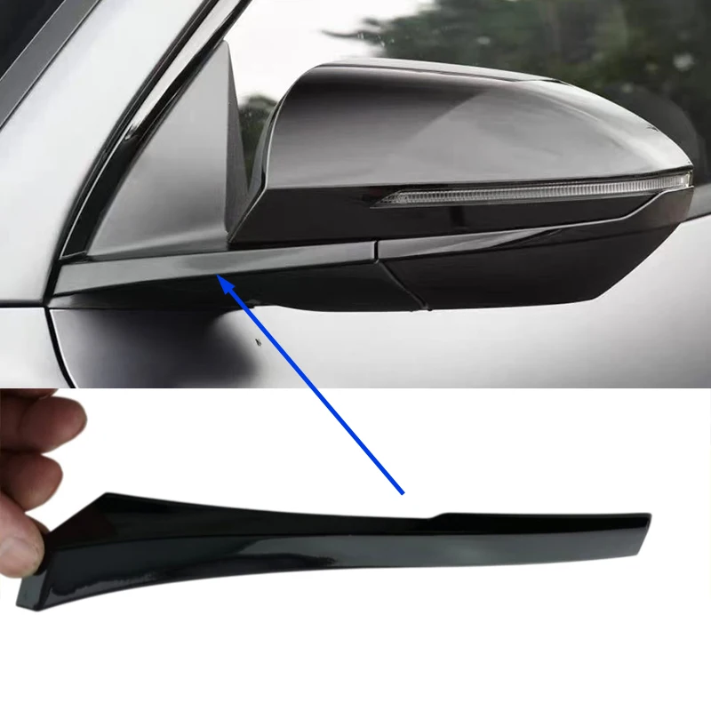 Für Hyundai Tucson NX4 2021-2024 LWB (nicht geeignet für SWB Tucson) Rückspiegelrahmen Linse Glanzstreifengehäuse 87611/21-N9000 – Detail 4