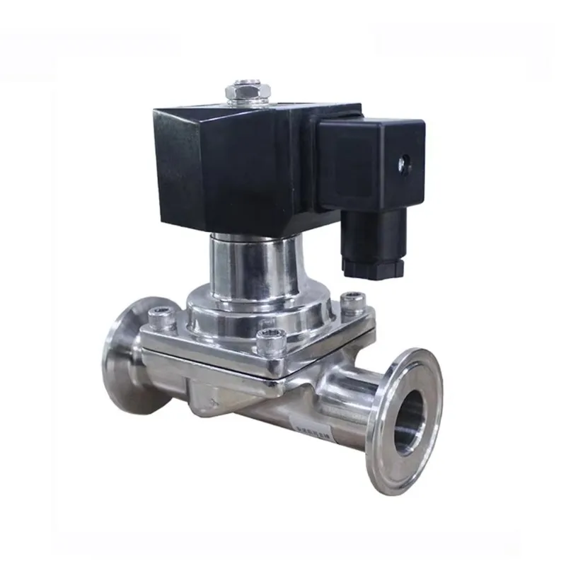 

High Temperature DN15 1/2 Inch Normally Open 316 Stainless Steel Sanitary Solenoid Valve