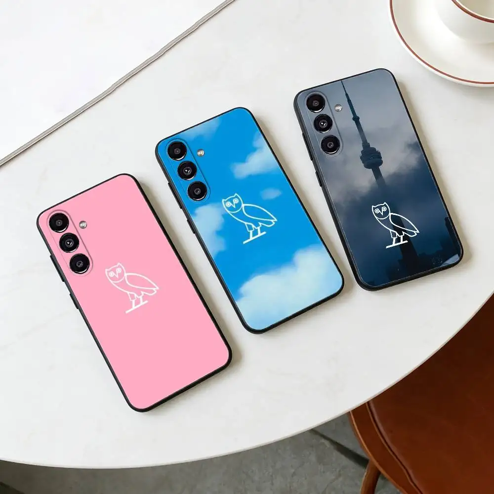 D-Drake O-OvO OWL Phone Case For Samsung Galaxy A20,21s,22,31,32,52,53,72,73,80,91 Soft Black Shell