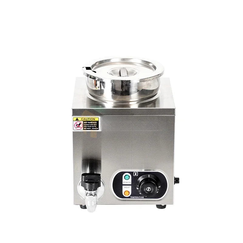 Electric heating 7L thermal insulation soup pool soup bucket 4L fast food thermal insulation table warm soup stove buffet