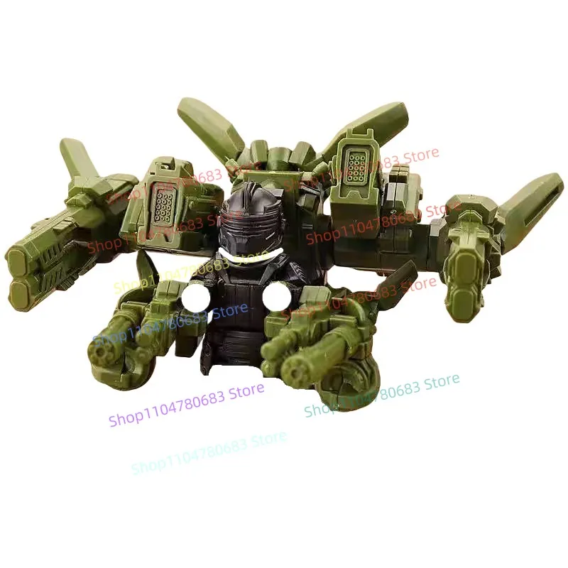 Bloc de construction MOC, exo-squelette Mech Warrior, Mini figurine d'assemblage, affichage de modèle, personnage de jeu animé, jouet, cadeau décoratif