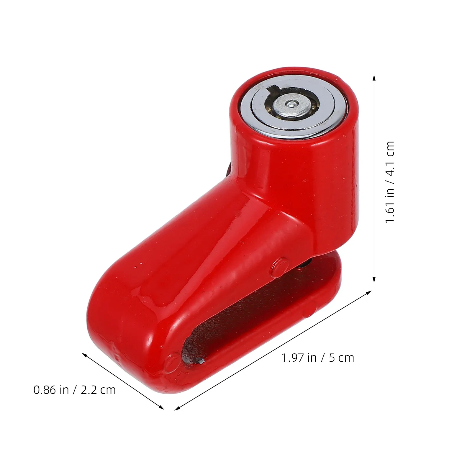1Pcs Motorcycle Disc Brake Lock for Bike Scooter Premium Alloy Steel Construction Fashionable Design No Key Needed
