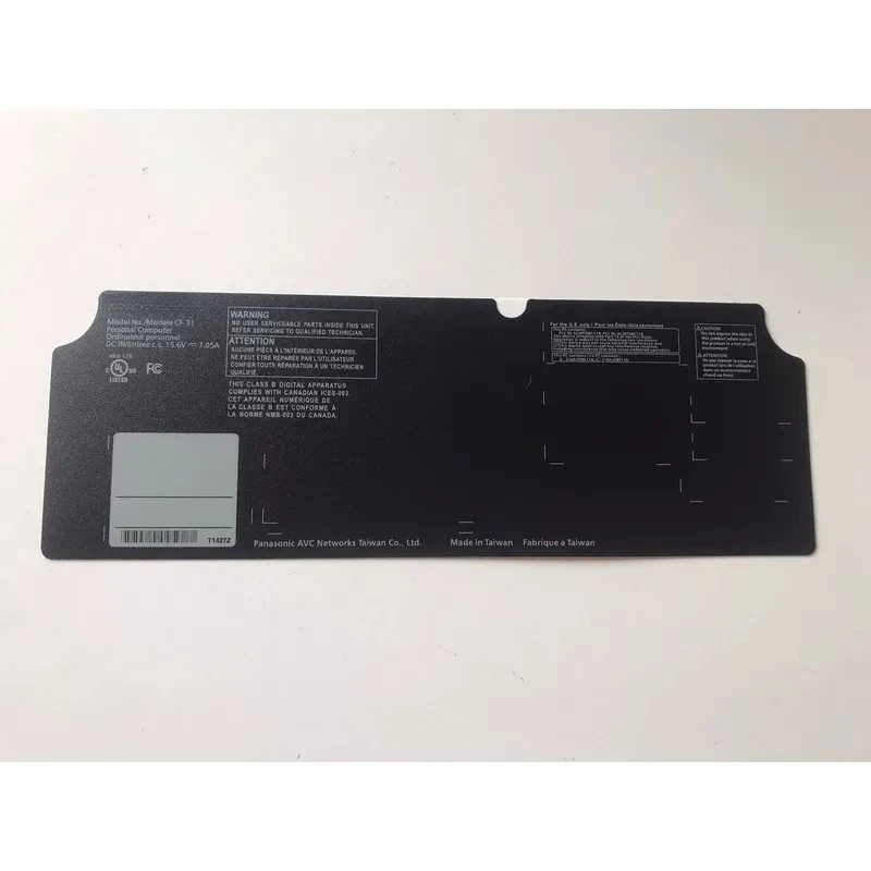 for Panasonic CF-31 Baseplate Sticker Factory Direct Replacement Decal Cover Skin Protective Label