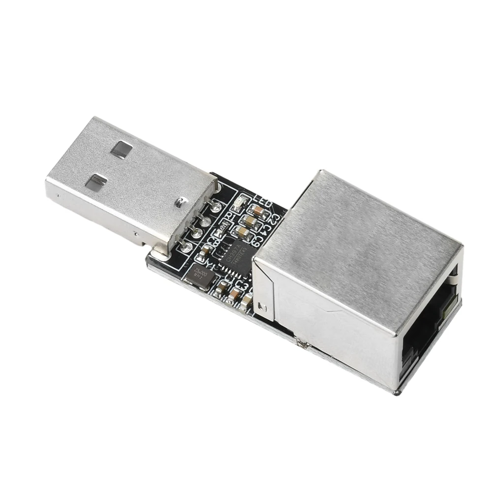 USB-zu-RJ45-Ethernet-Schnittstellenmodul CH397A Modul Typ-C/USB/Pin-Schnittstelle mit eingebautem RISC-V-Prozessor für USB2.1 IEEE802.3 – Detail 12