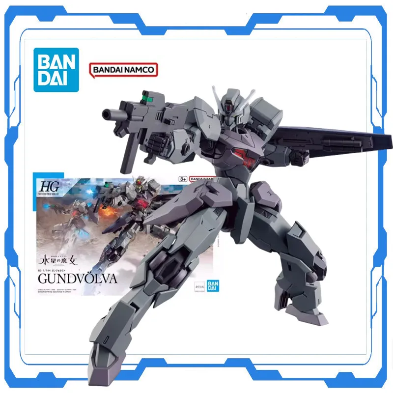 

Bandai Assembly Model Genuine Gundam THE WITCH FROM MERCURY Gundvolva HG Model Assembly Anime Action Figure Kits Desktop Toys