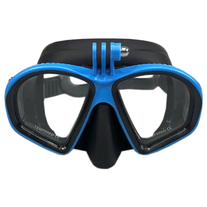 Professionelle Tauchermaske Schnorchelanzug für Erwachsene Silikon-Silikonskirt Taucherbrille Tauchermaske – Detail 7