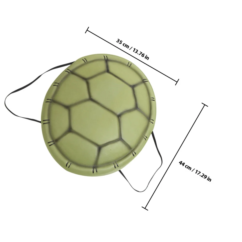 فستان على شكل صدفة سلحفاة من أجل أزياء الهالوين EVA للحفلات التنكرية وحقيبة الظهر الممتعة #5