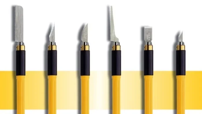 OLFA KB4-F/NF/NS/R/P/S/SC/WS وحدة المعالجة المركزية مكشطة شفرة للهاتف المحمول اللوحة الأم شاشة أداة إصلاح شفرات المرافق #1