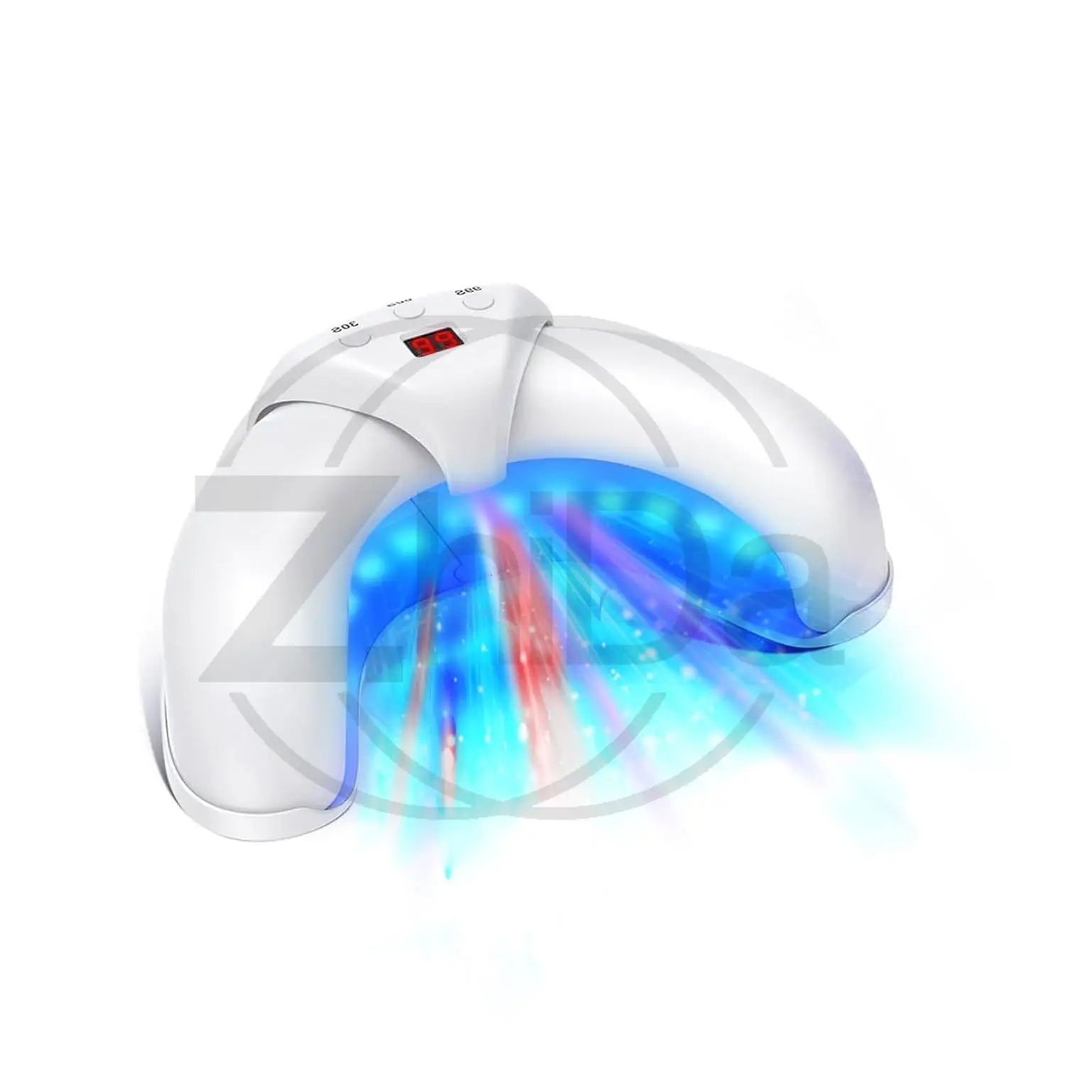Mini Foldable Crescent UV LED Nail Lamp Portable Fast Dry Gel Polish Nail Dryer