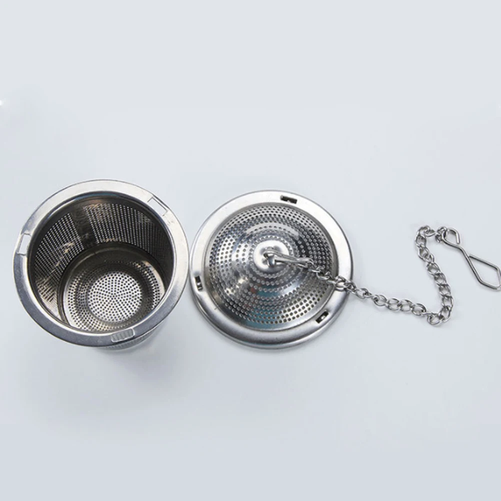 

3Pcs Premium Tea Strainer Set Stainless Steel Reusable Infuser for All Loose Leaf Teas Fast Brewing Chic Style Design