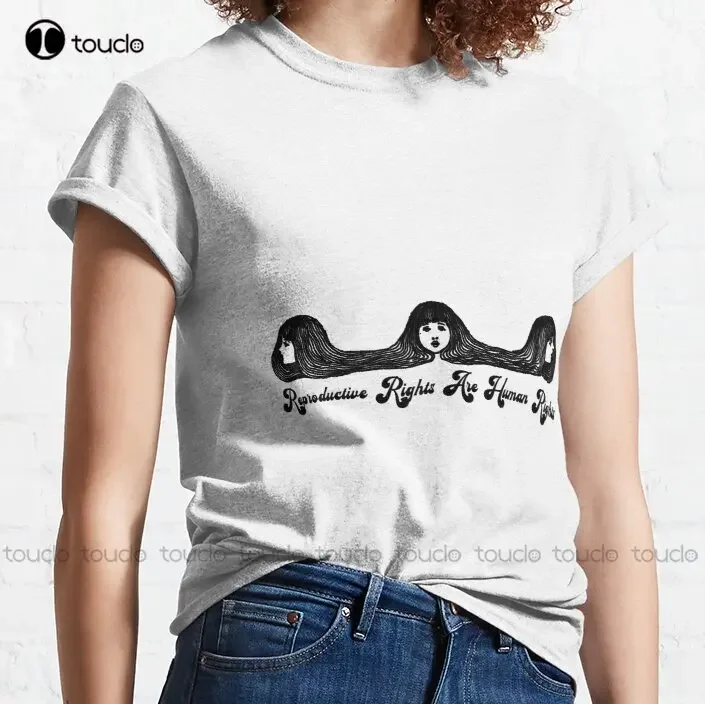 Reproductive Rights Are Human Rights Women'S Rights Matter Classic T-Shirt Boys Shirts Funny Art Streetwear Cartoon Tee New