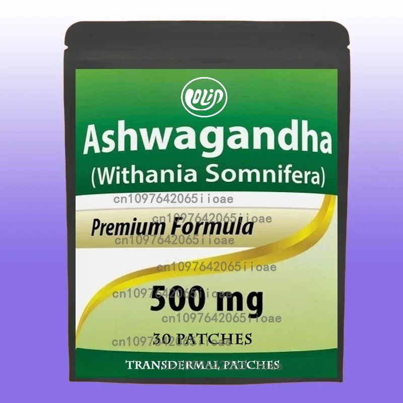 

30-летние пластыри из корня Ashwagandha, трансмиссионные пластыри, поддержка энергетического стресса и настроения