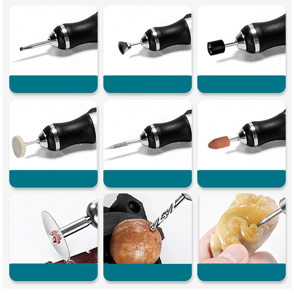 58/74/83 PCS USB lade mini elektrische gravur ätzmaschine schnurlose dreh werkzeuge gravur stift juwel metall holz modus