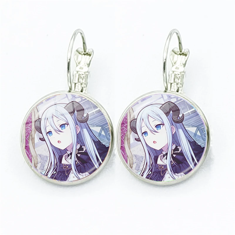 Project SEKAI Anime Yoisaki Kanade 25 Nightcord Earrings Fashion France Earrings for Women Girls EarHook Earrings Jewelry Gift