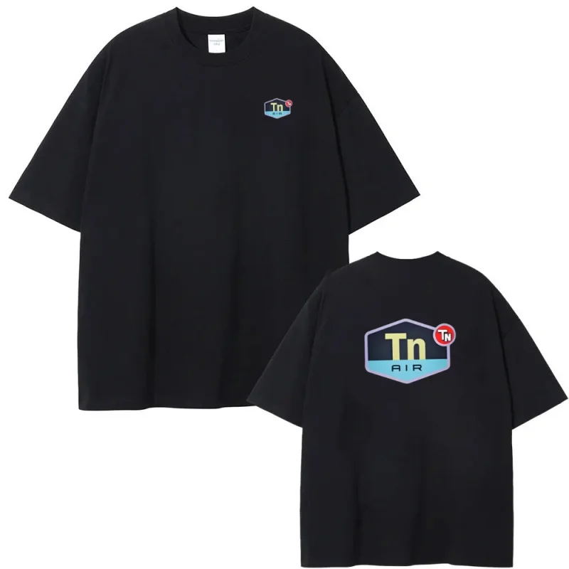 100% قطن تي شيرتات بأكمام قصيرة للرجال والنساء، طباعة كرتونية جديدة، قمصان كاجوال فضفاضة ومريحة بأكمام قصيرة.