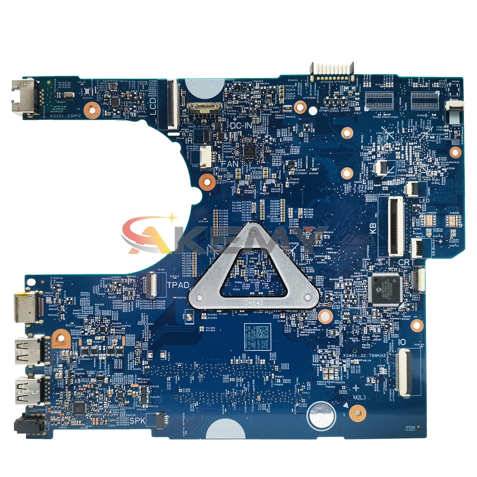 AE 14291-1 Placa base para ordenador portátil para dell Latitude 3470 3570 CN-0XHXH4 XHXH4 placa base portátil con CPU i5-6200U 51VP4 probado