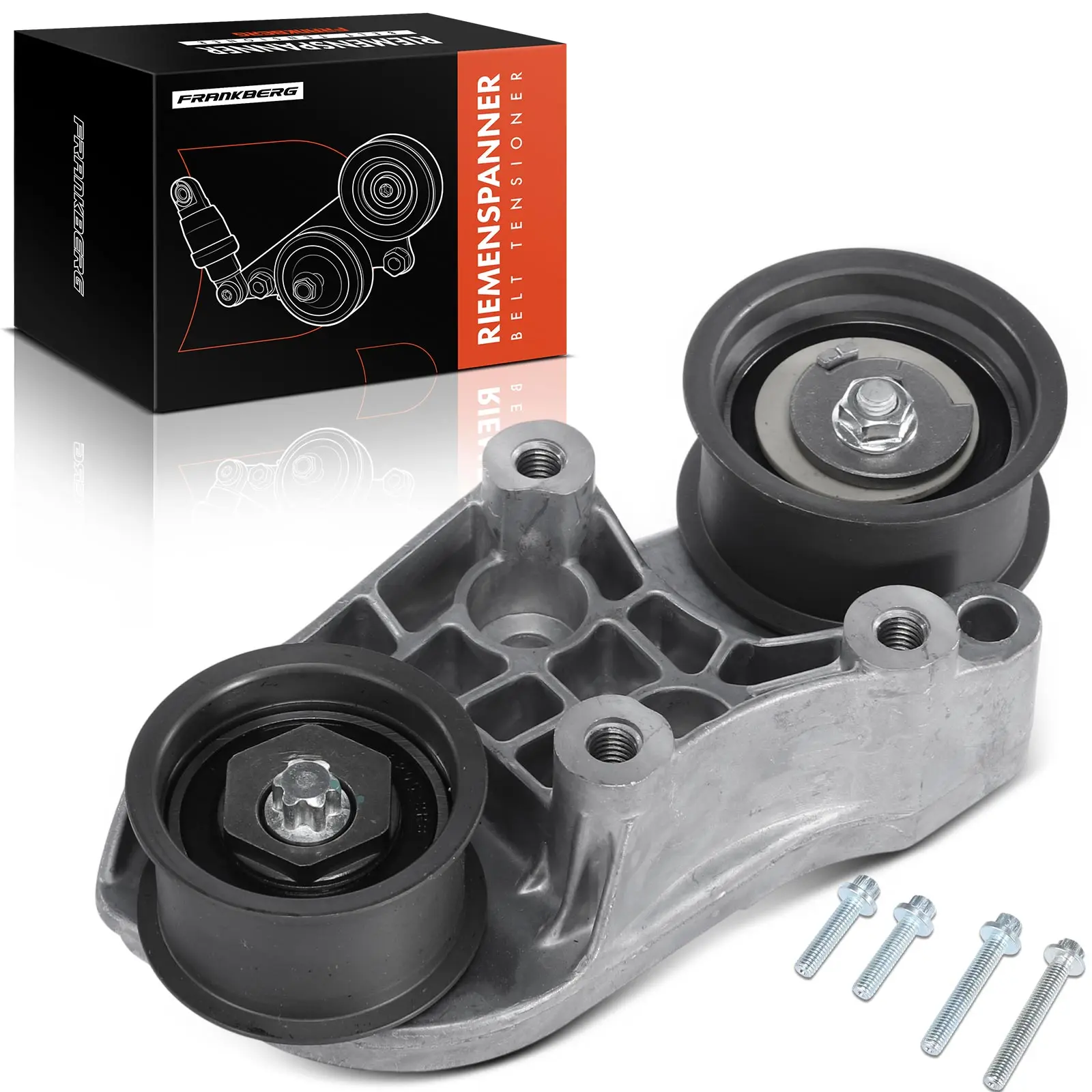 Frankberg 1x Spanrol Riemspanner voor Opel Calibra A Omega B Vectra A Saab 900 II 9000 90570844 636385 5636417 9128444