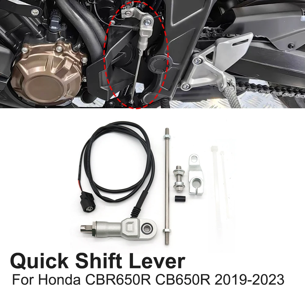 

Motocycle Accessories One-Way Quick Shift Lever Gear Shifter Quick Transmission For Honda CBR650R CB650R CBR CB 650R 2019-2023