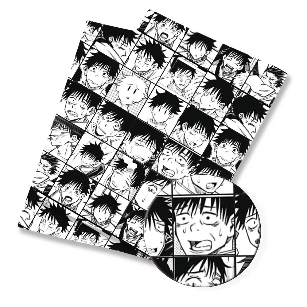 140x50CM  Jujutsu Kaisen Fabric Cartoon DIY Polyester Cotton Fabrichandmade Sewing Patchwork Printed Fabric Fabric Anime Fabric