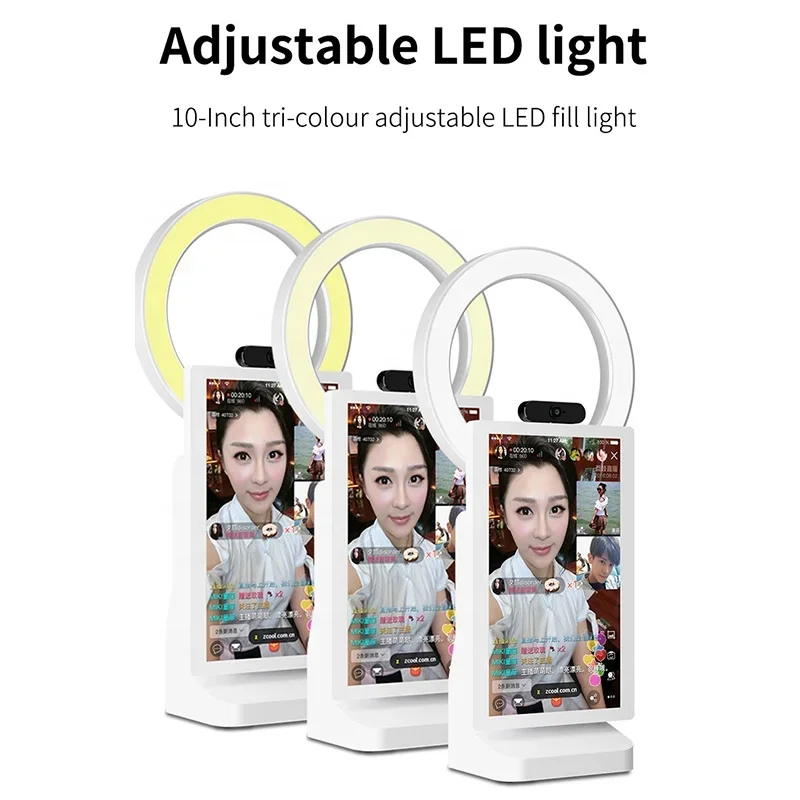 Factory Price Live Broadcast Machine 10inch LCD Touch Screen Professional Live Streaming Equipment for TikTok Facebook YouTube