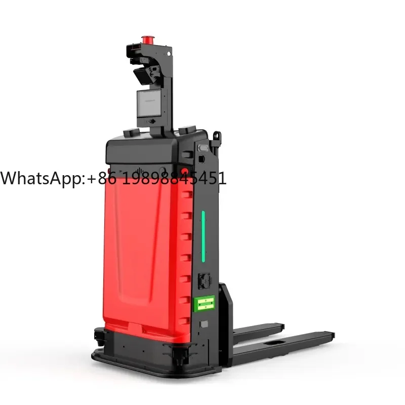 

1.5T Load Capacity 1.5m Lift Height Laser-Guided AGV Forklift Precision Handling for High-Density Storage Smart Warehouse