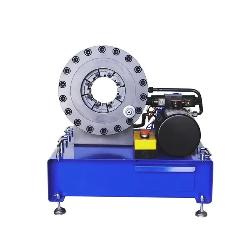 Germany New Model Semi Auto 12v Hydraulique Hydraulic Hose Crimping Machine