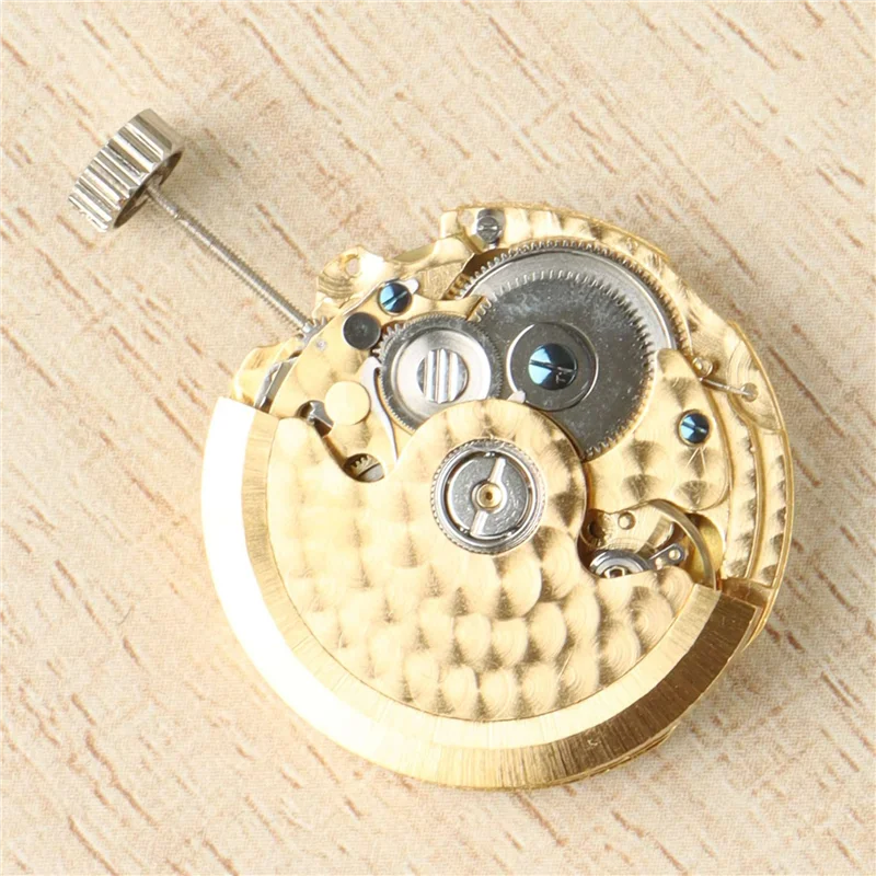 

2X Watch Movement NH36 Automatic Watch Movement Gold /White Date Day Wheel Wristwatch Replacement For Seiko NH36-A98U