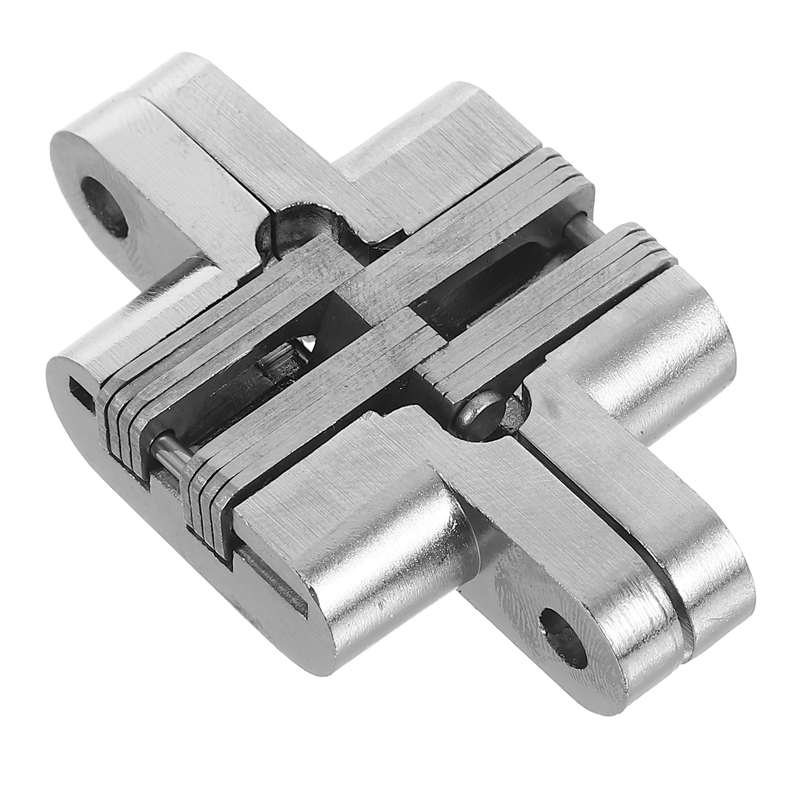 

2pcs Stainless Steel Hidden Invisible Door Hinge Heavy Duty Concealed Cabinet Hinges 180 Degree Swing Multi Angle
