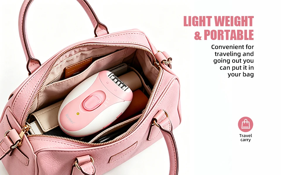 Women Epilator Electric Hair Removal Facial Hair Remover Underarms Rechargeable Body Lady Bikini Legs Arms Armpit