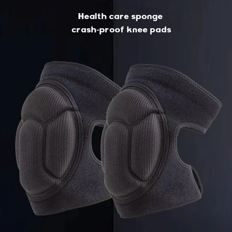 Knee Brace High Elastic Knee Protector Sports Turtle Shell Sponge Collision Dance Ski Motorcycle Ride Impact Knee Anti Collision